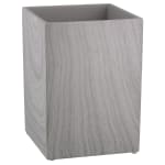 Driftwood Bath Collection Wastebasket, 8 Quart, Weathered Gray